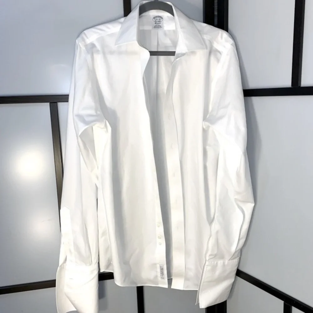 Brooks Brothers Classic Non-Iron French Cuff Dress Shirt - Picture 6 of 9